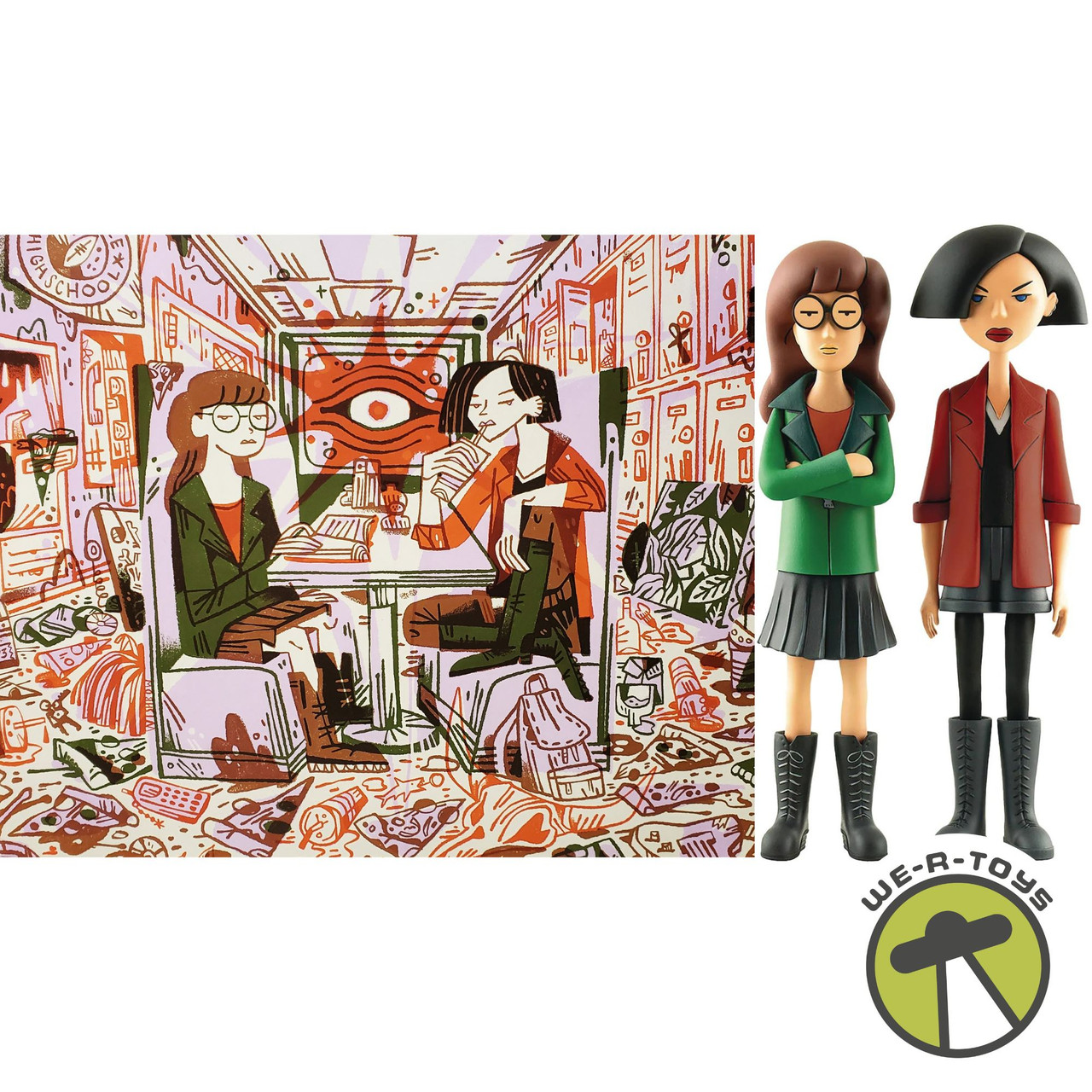Daria and Jane Vinyl Figure Set Standard Version Mondo - We-R-Toys