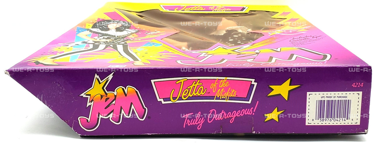 Jem Truly Outrageous Jetta of the Misfits Doll 1986 Hasbro #4214