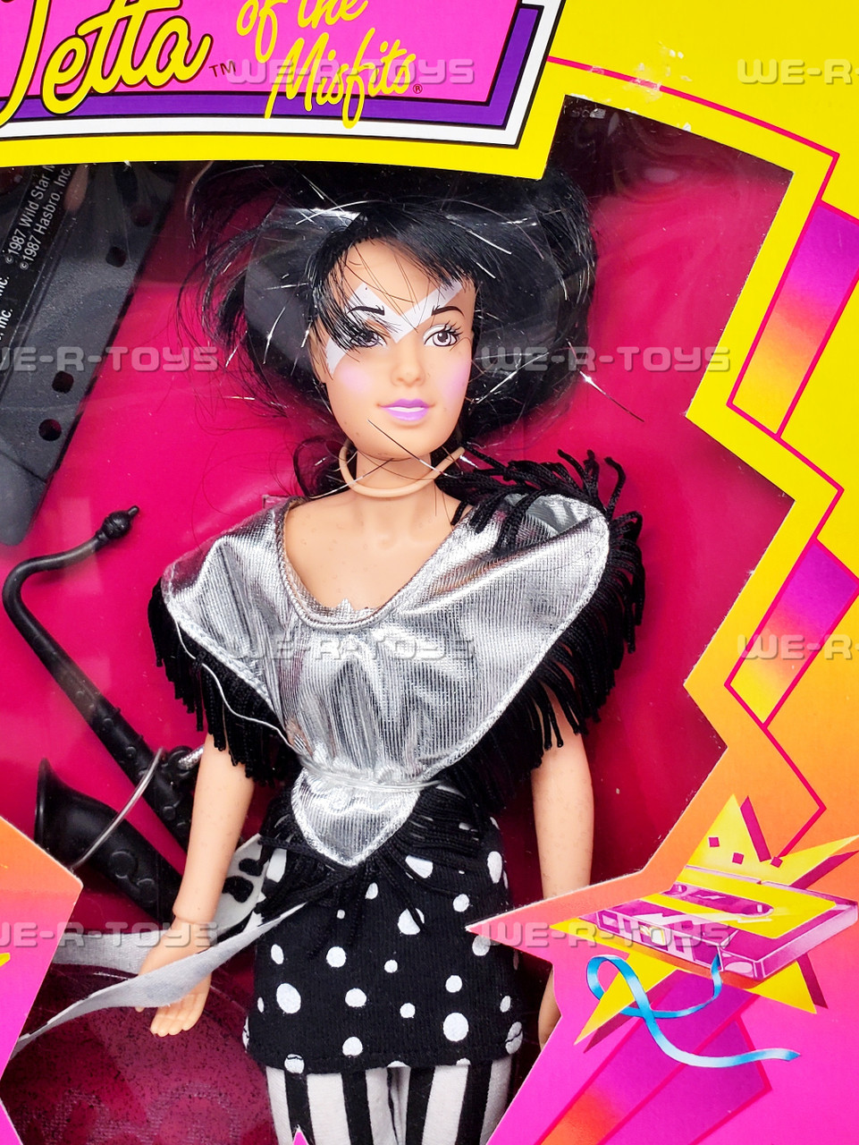 Jem Truly Outrageous Jetta of the Misfits Doll 1986 Hasbro #4214