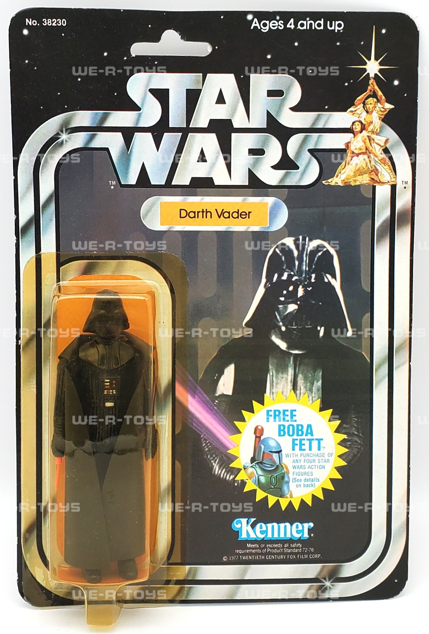 Star Wars Darth Vader Figure 20-Back with Boba Fett Offer 1978