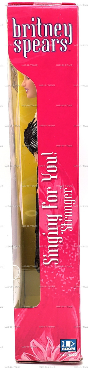 Britney Spears Singing For You Doll Sings Stronger 2001 YABOOM