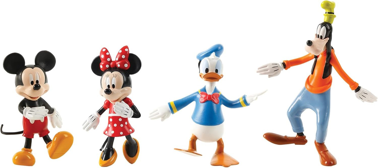 ディズニー FUN-E-FLEX 木製ドール ミッキー＆ミニー 2体セット ディズニー FUN-E-FLEX 木製ドール ミッキー＆ミニー 2体セット