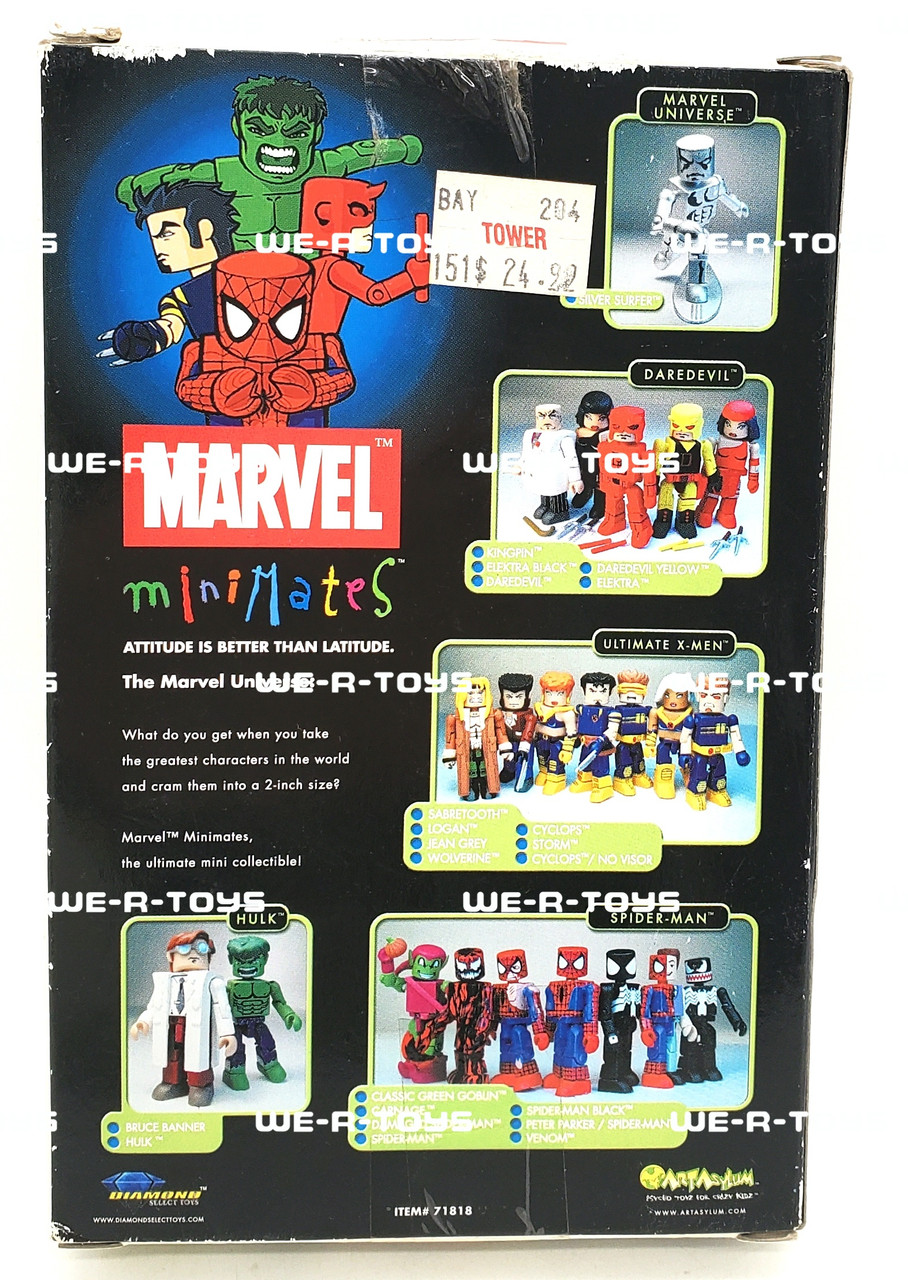 Marvel X-Men 6 MiniMates 2003 Art Asylum #71818 - We-R-Toys
