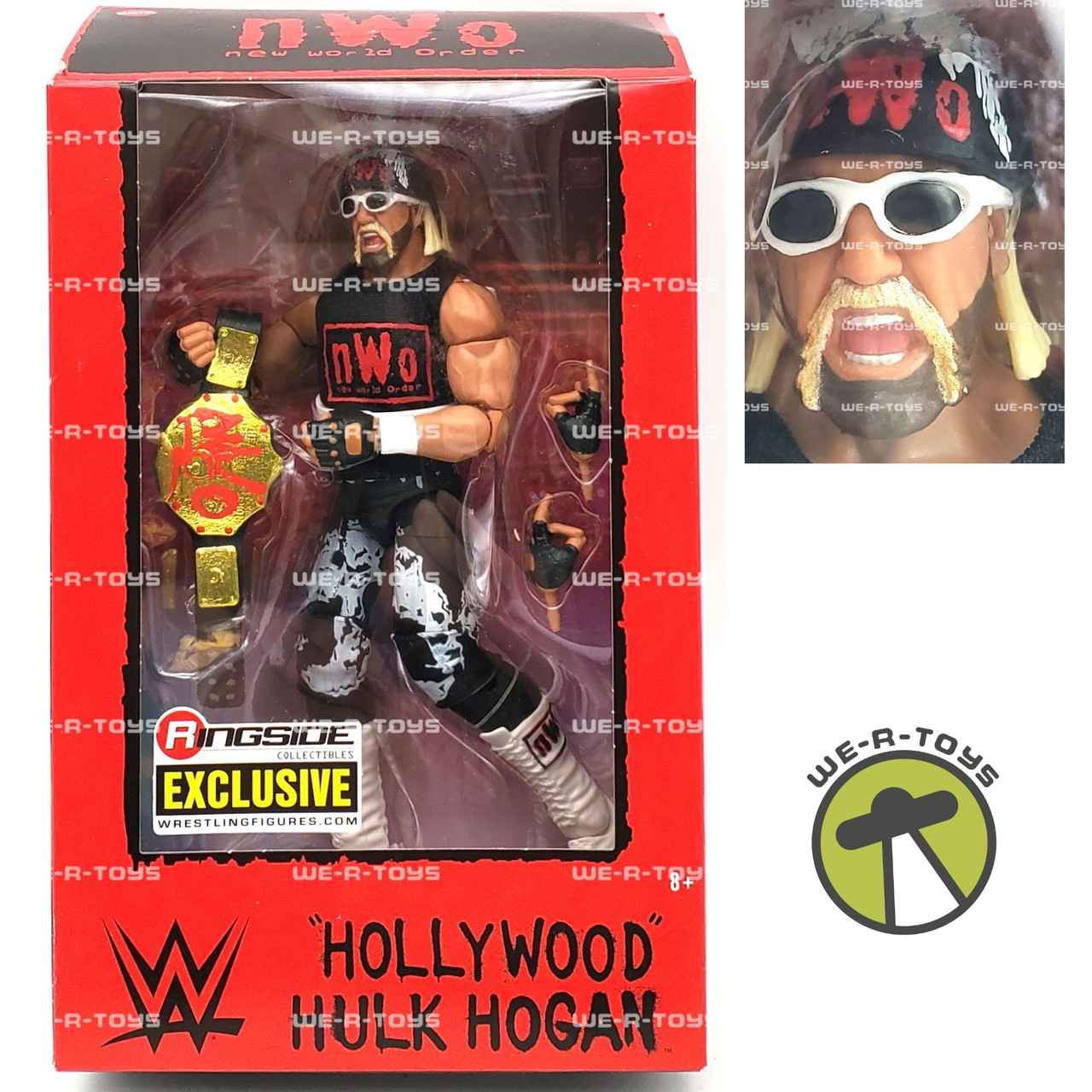 WWE NWO Hollywood Hulk Hogan Action Figure Ringside Exclusive 2022