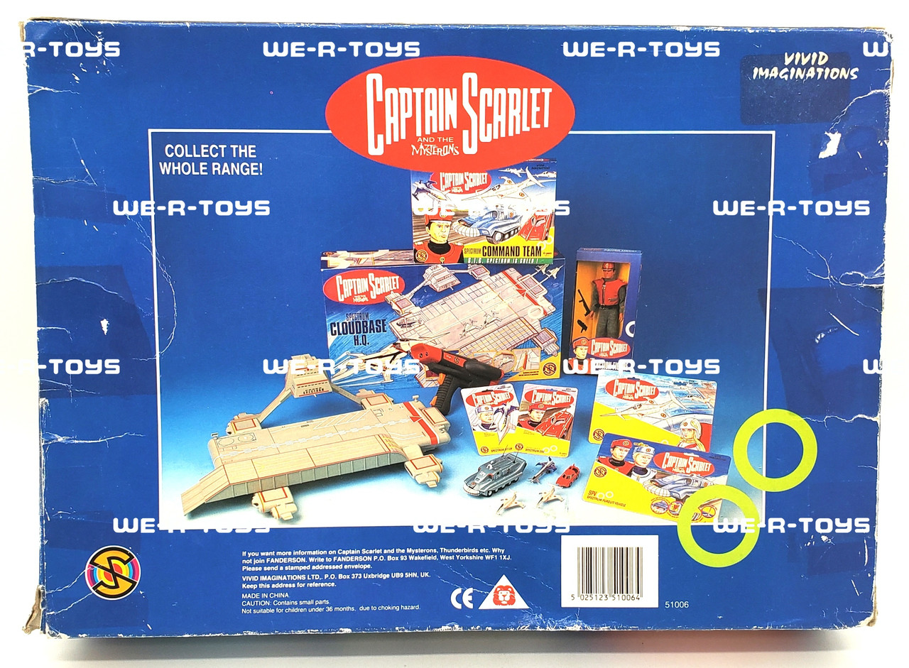 Captain Scarlet and The Mysterons Spectrum Command Team 1993 Vivid