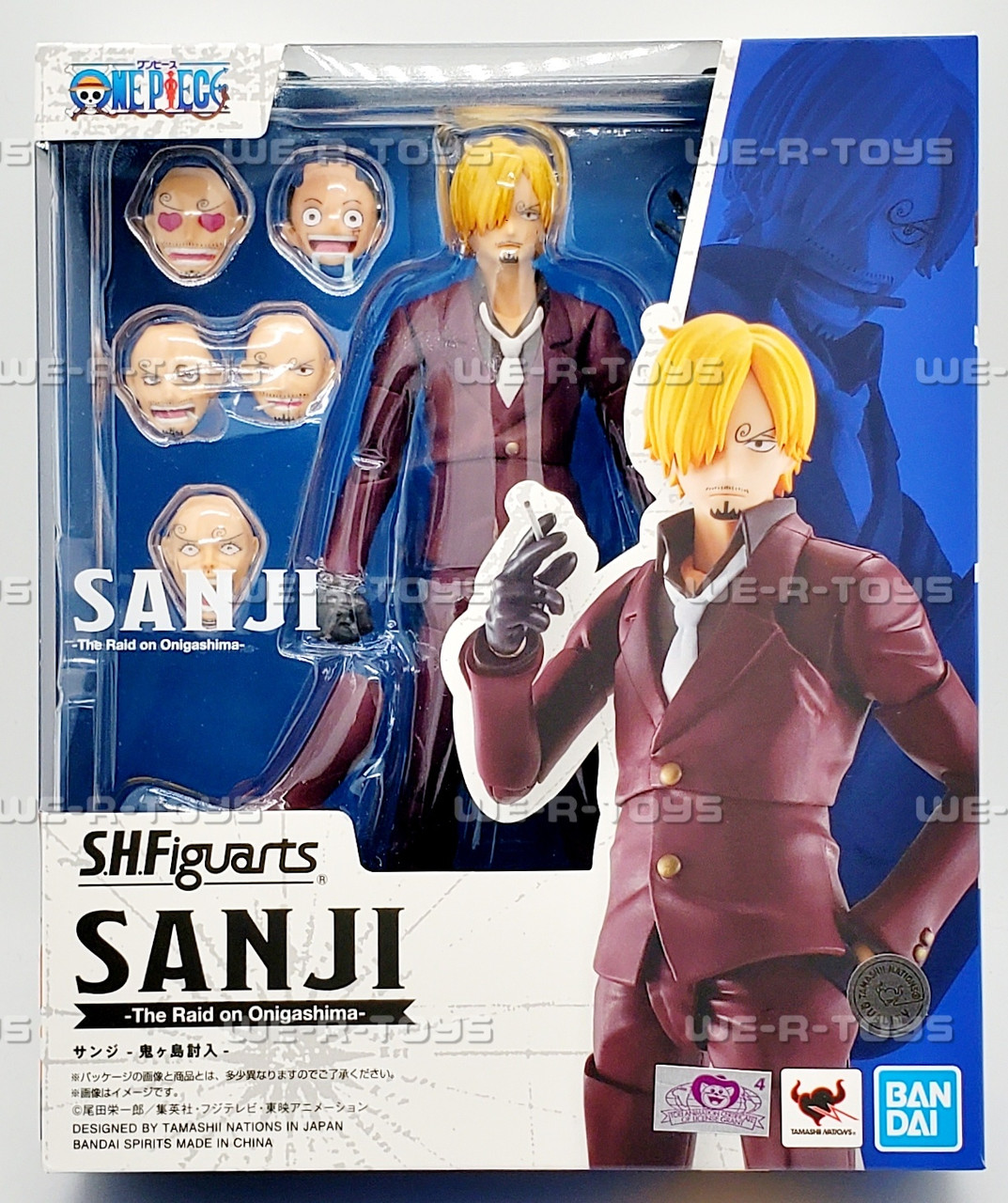 S.H.Figuarts One Piece Sanji The Raid on Onigashima Action