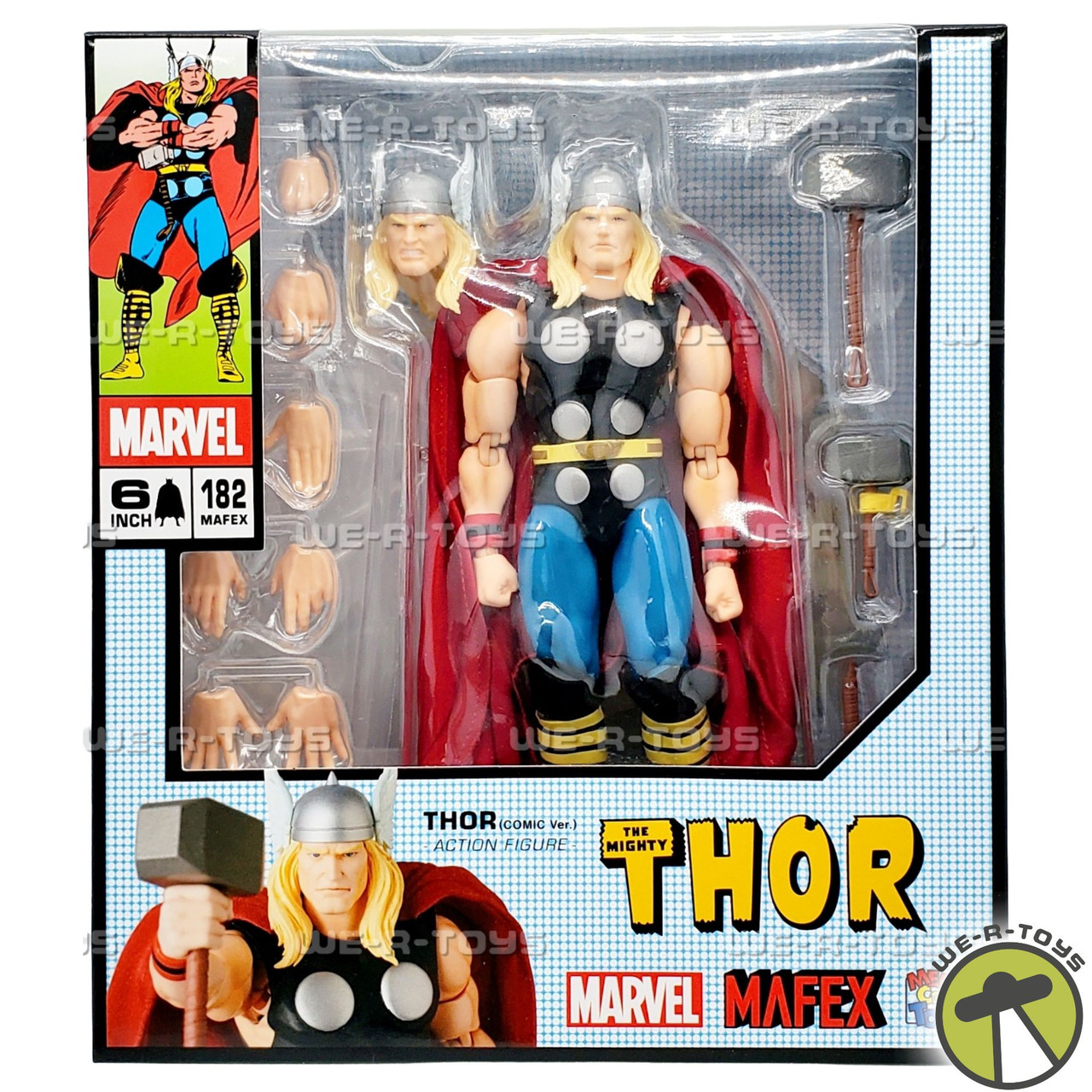 Marvel The Mighty Thor Comic Version 182 MAFEX Action Figure