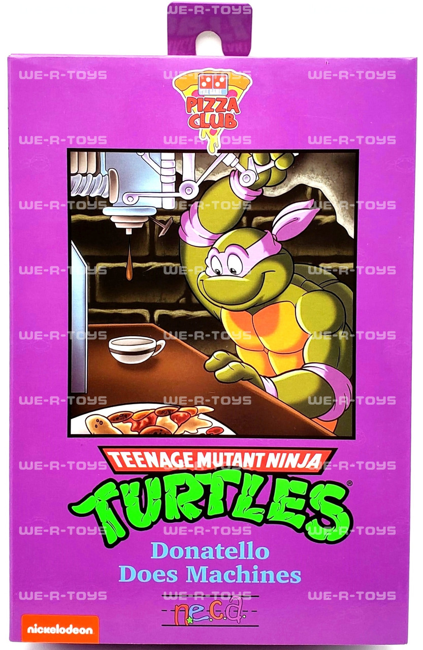TMNT Pizza Club Donatello Does Machines Action Figure 2023 NECA