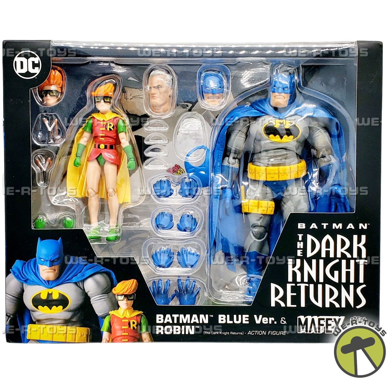 The Dark Knight Returns Batman Blue Version & Robin Figure