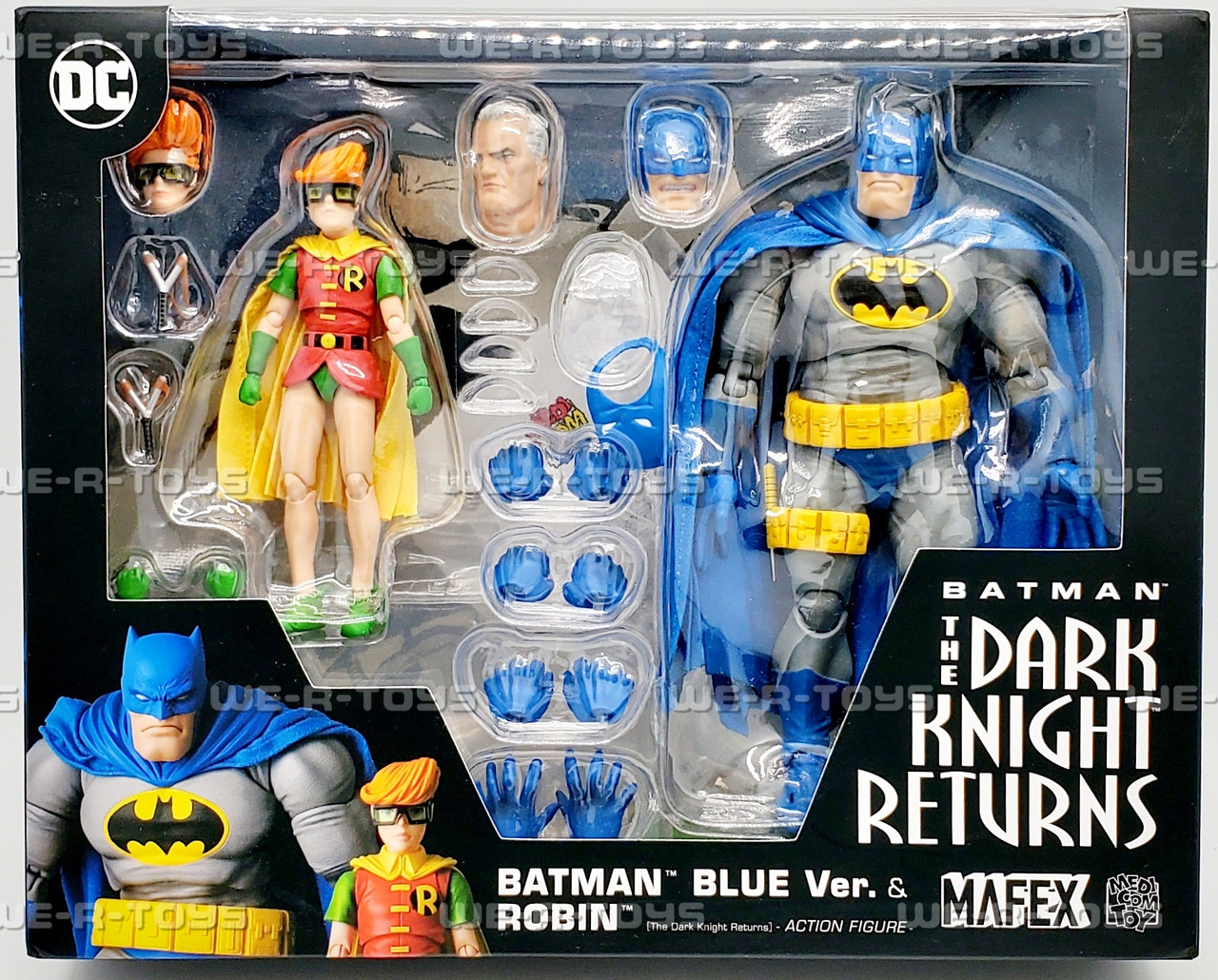 The Dark Knight Returns Batman Blue Version & Robin Figure