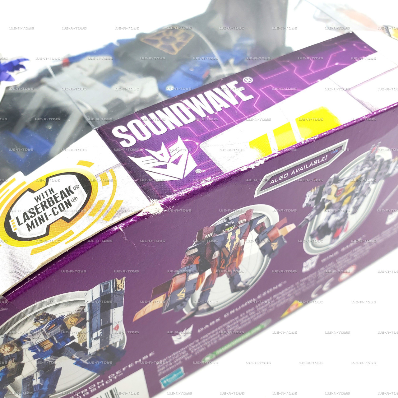Transformers Cybertron Robots in Disguise Soundwave w