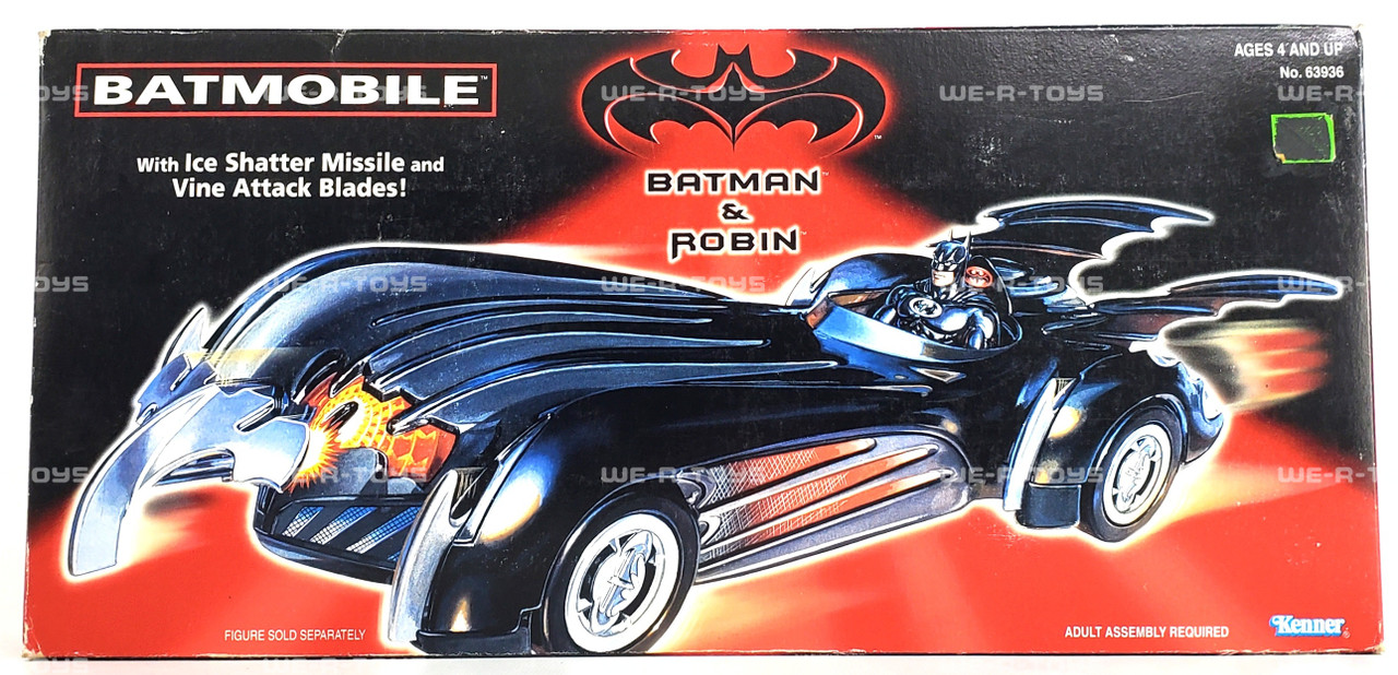 DC Batman & Robin Batmobile Movie Edition 1997 Kenner #63936 - We