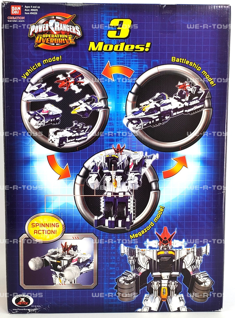 Power Rangers Operation Overdrive Battlefleet Megazord Figure 2007