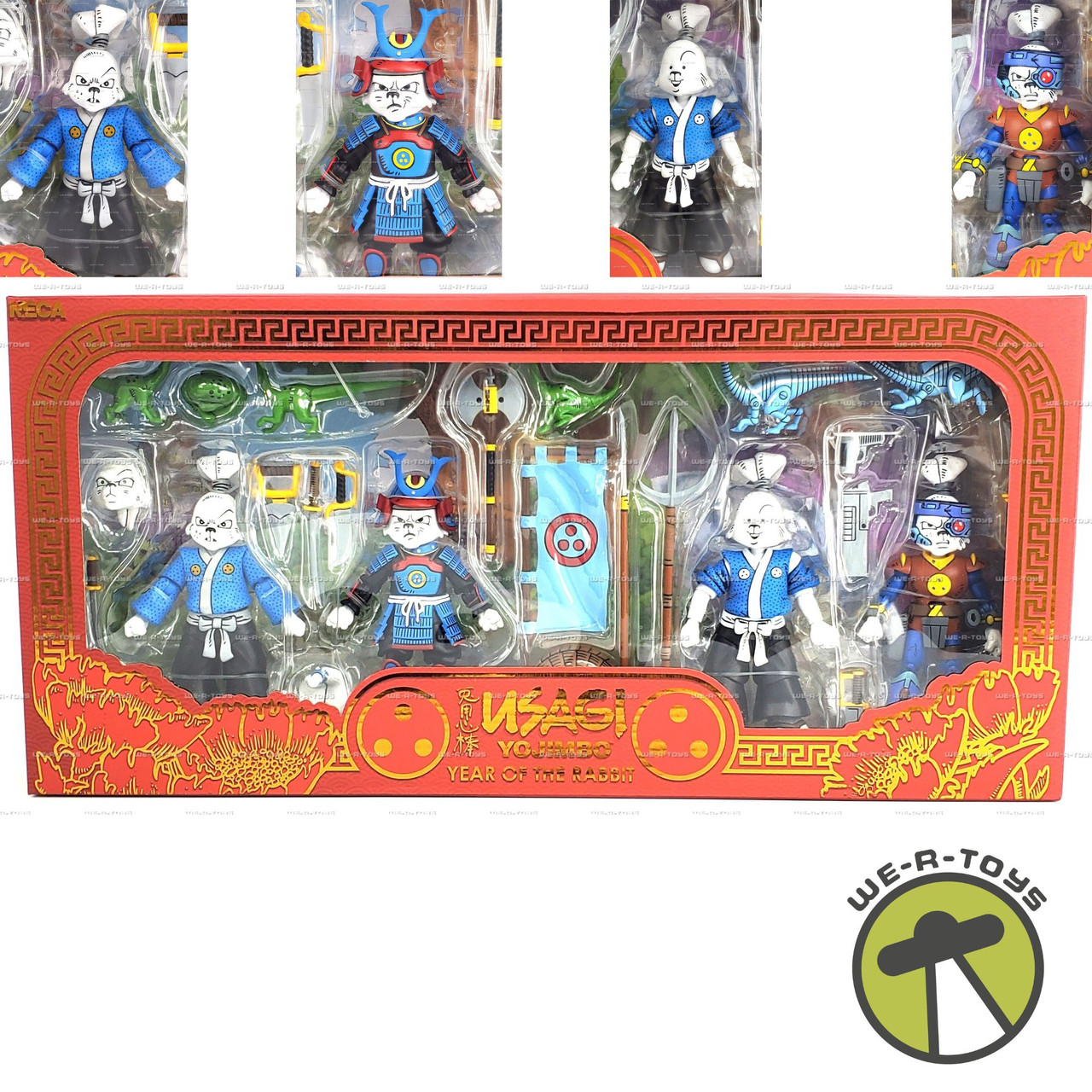 TMNT Usagi Yojimbo Year of the Rabbit Action Figures 2023