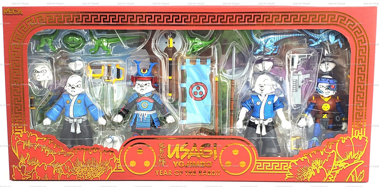 【NECA】正規品 TMNT アドベンチャーズ サムライ ウサギ ウサギ用心棒 NECA TMNT The Adventures Of Samurai Rabbit Usagi Animation