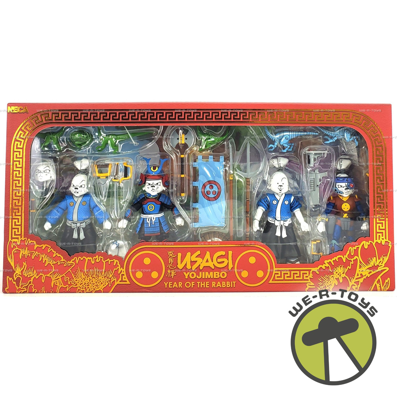 TMNT Usagi Yojimbo Year of the Rabbit Action Figures 2023 NECA
