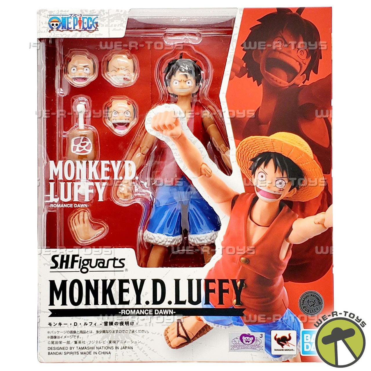 S.H.Figuarts One Piece Monkey D. Luffy Romance Dawn Action Figure