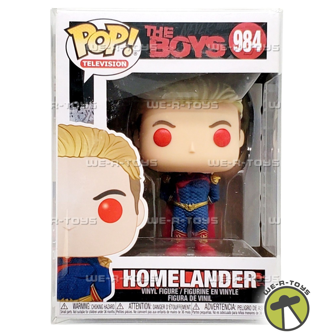 Funko POP Television The Boys Homelander 984 Vinyl Figure - We-R-Toys