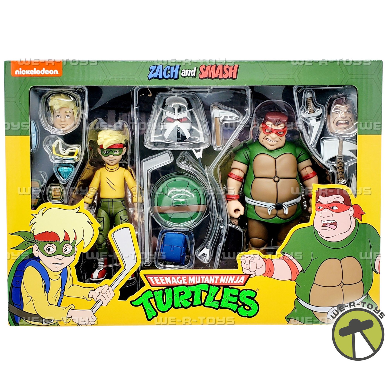 NECA製 アルティメットアクションフィギュア　3体セット　➁ NECA Teenage Mutant Ninja Turtles Zach & Smash Action Figures Set