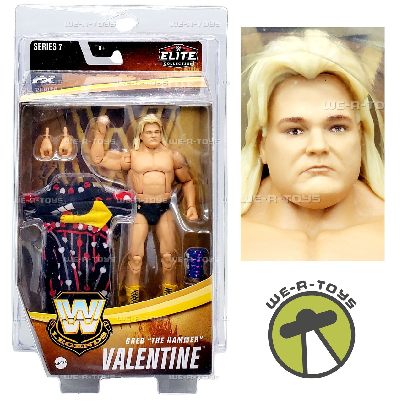 WWE Legends Elite Collection Greg The Hammer Valentine Action