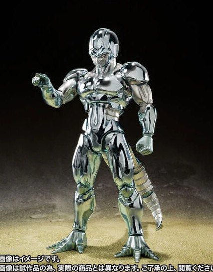 CURE×THORN ボールマン BALL-MAN フィギュア グレー 未塗装 S.H.Figuarts Dragon Ball Z Metal Cooler Action Figure Bandai 65507