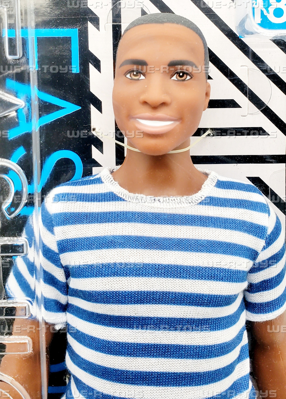 Barbie Ken Fashionistas Doll 18 Super Stripes 2017 Mattel FNT86