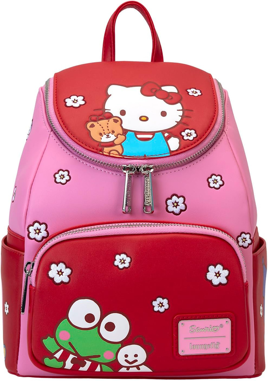Sanrio Hello Kitty and Friends Color Block Mini Backpack Loungefly