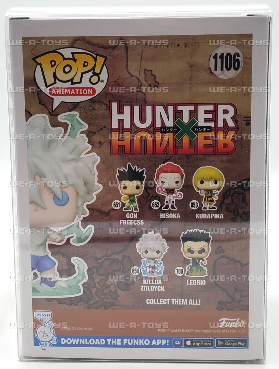Funko Pop Animation Hunter x Hunter Killua Figure Glow Chase