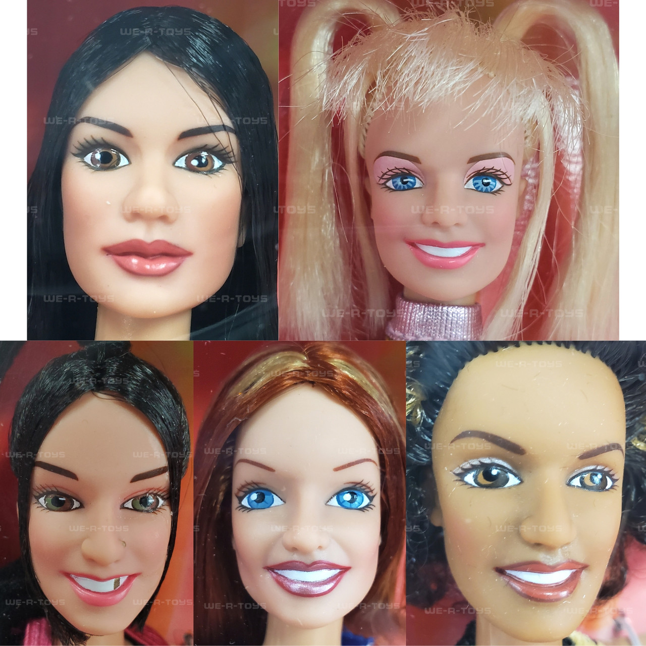 Spice Girls Girl Power Set of 5 Dolls 1997 Galoob #23505
