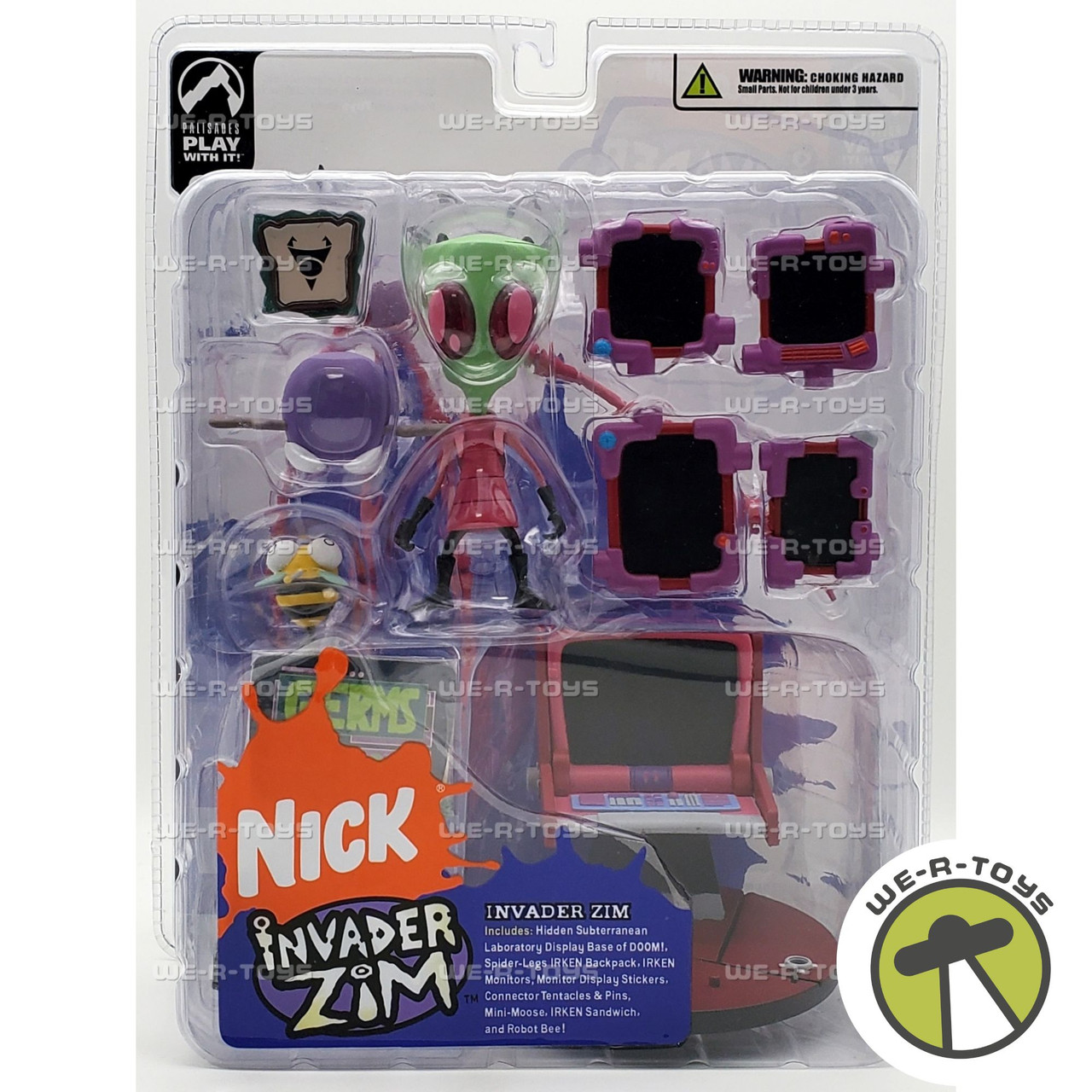 Invader Zim Series One of DOOM Action Figure 2004 Palisades Toys