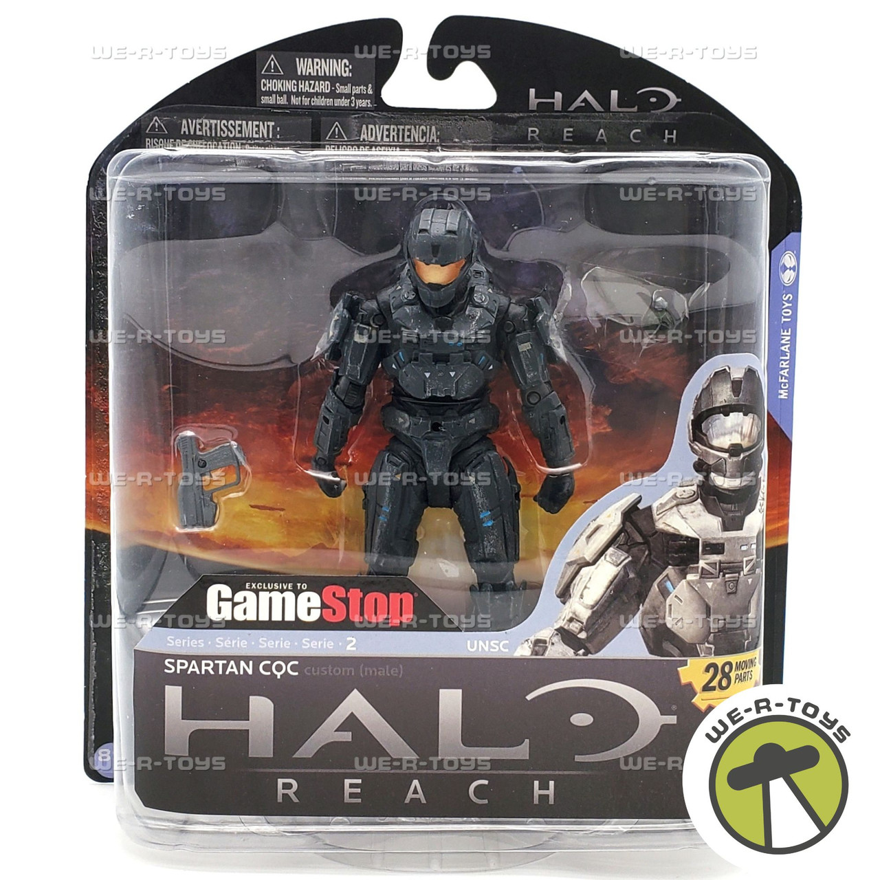 Halo Reach Spartan CQC Series 2 Action Figure 2011 McFarlane Toys