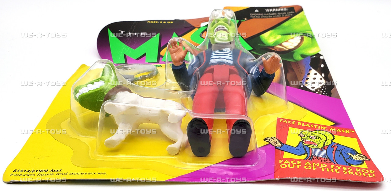 The Mask From Zero to Hero Face Blastin' Mask Action Figure 1994
