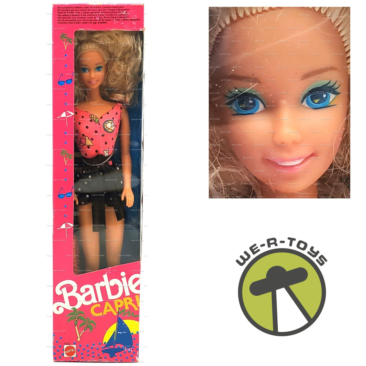 Barbie Capri Doll 1990 Mattel #5733 - We-R-Toys