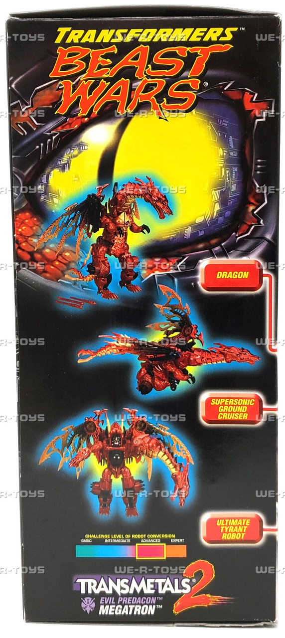 Transformers Beast Wars Transmetals 2 Evil Predacon Megatron