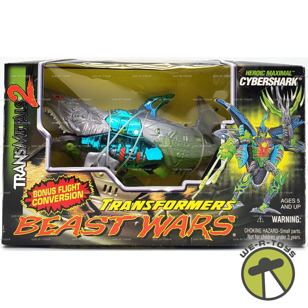 Transformers Beast Wars Transmetals 2 Heroic Maximal Cybershark