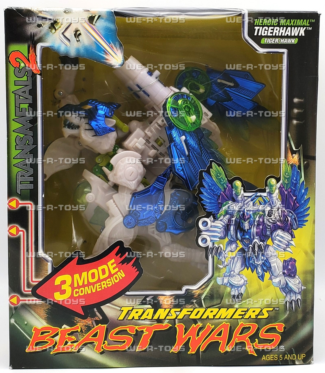 Transformers Beast Wars Transmetals 2 Maximal Tigerhawk