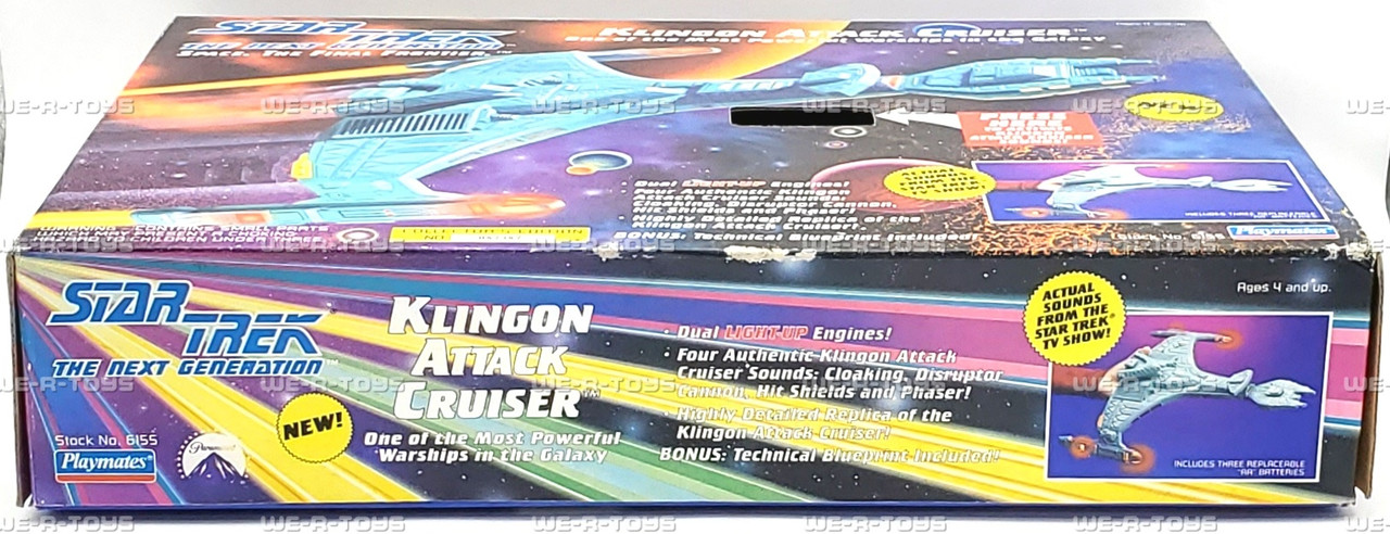 Star Trek the Next Generation Klingon Attack Cruiser Vehicle