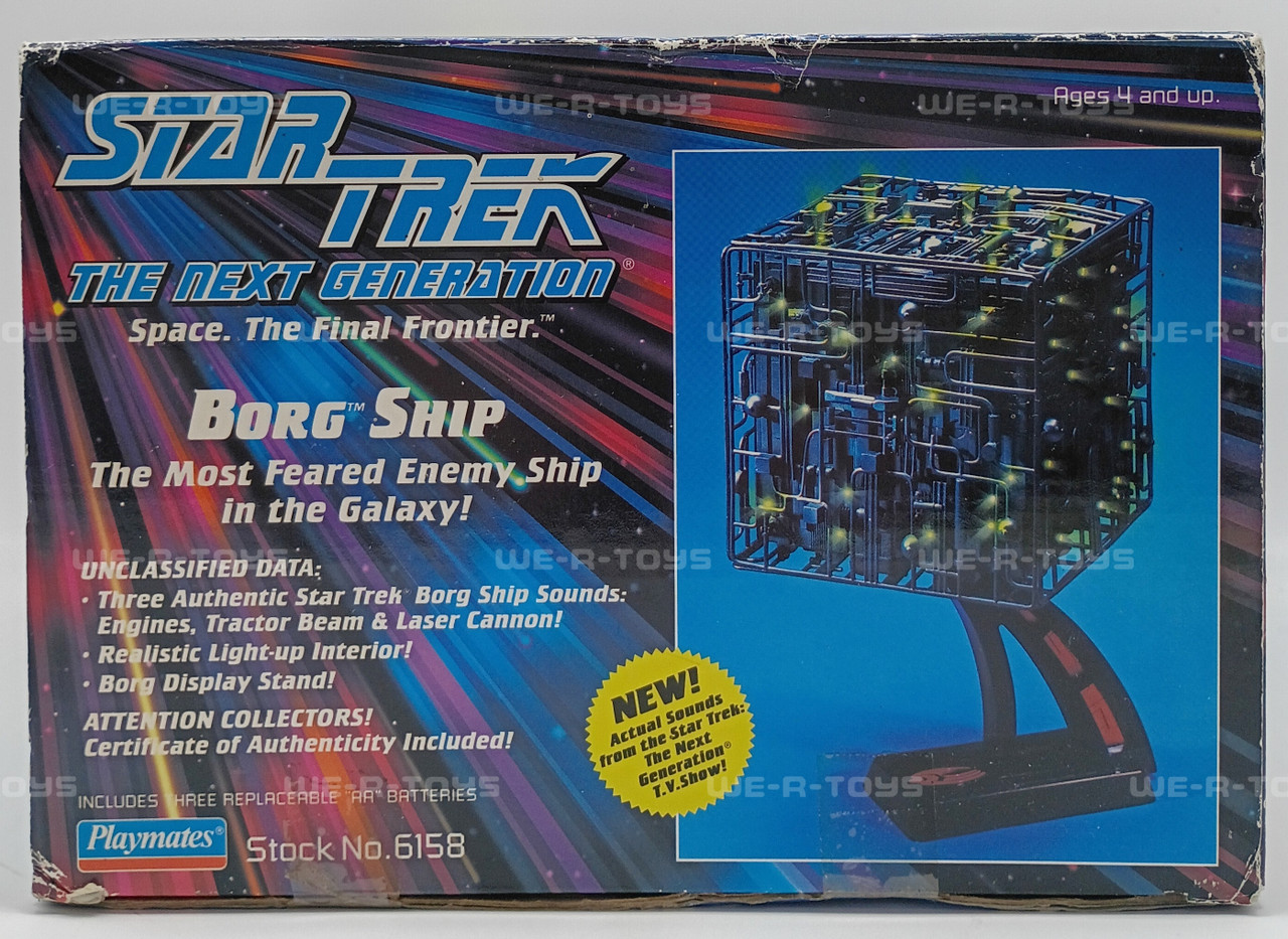 スタートレック BORG SHIP Star Trek the Next Generation Borg Ship Collectors Vehicle #6158