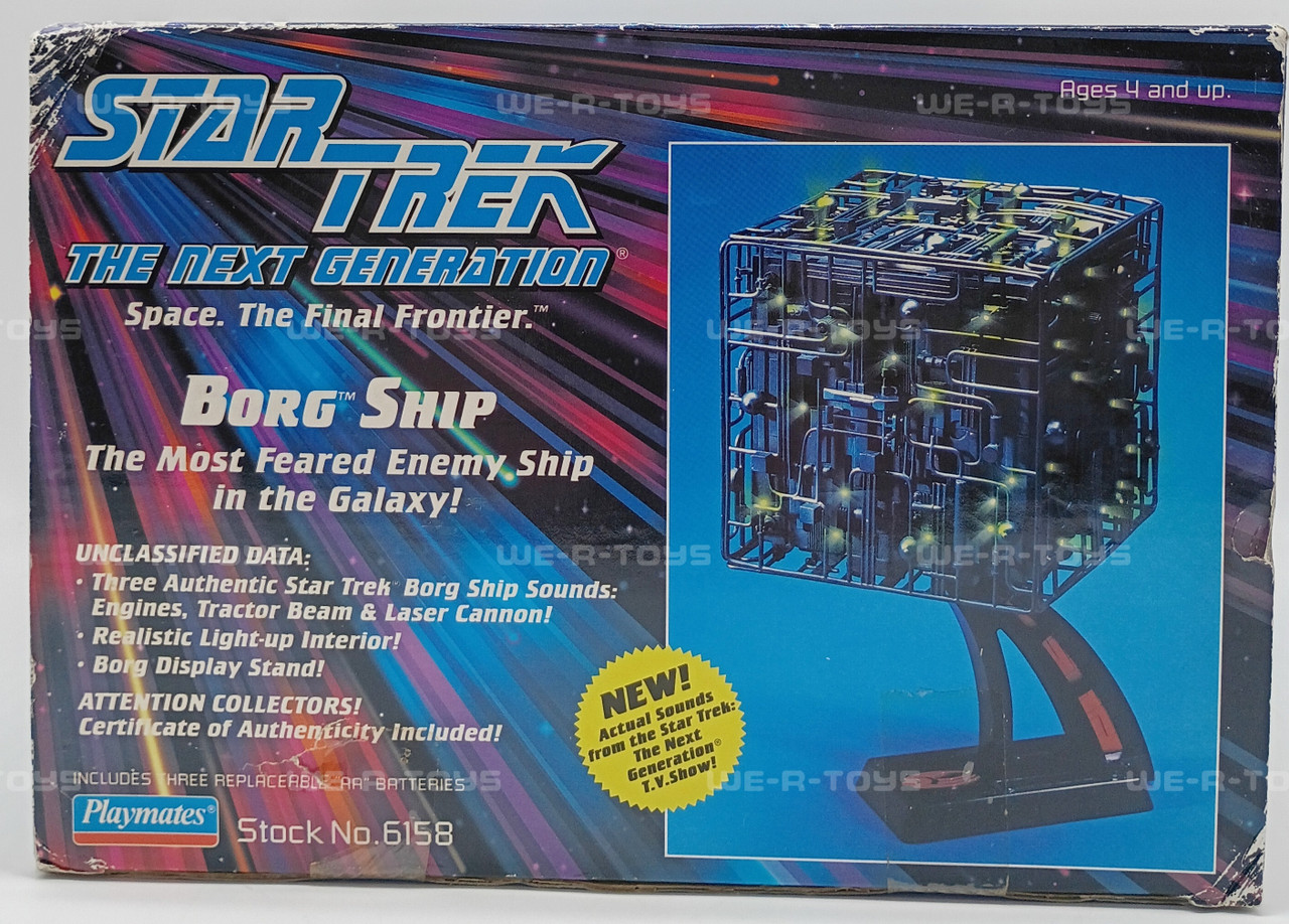 Star Trek the Next Generation Borg Ship Collectors Vehicle #6158