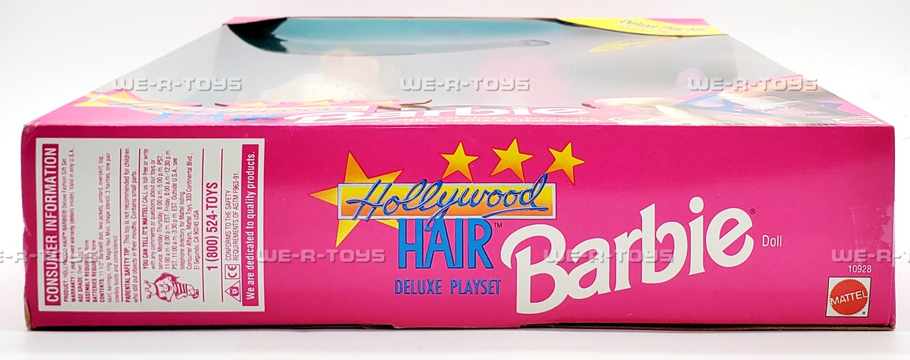 Barbie Hollywood Hair Deluxe Doll Playset 1993 Mattel 10928 - We-R