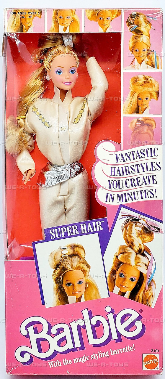 Barbie Super Hair Doll 1986 Mattel 3101 - We-R-Toys