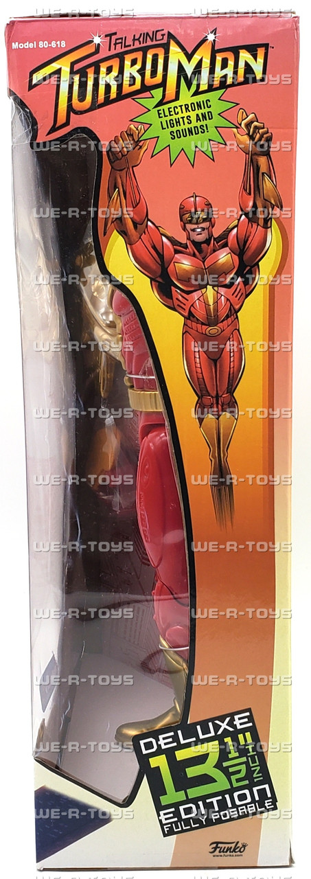 Jingle All the Way Talking Turbo Man Action Figure Deluxe