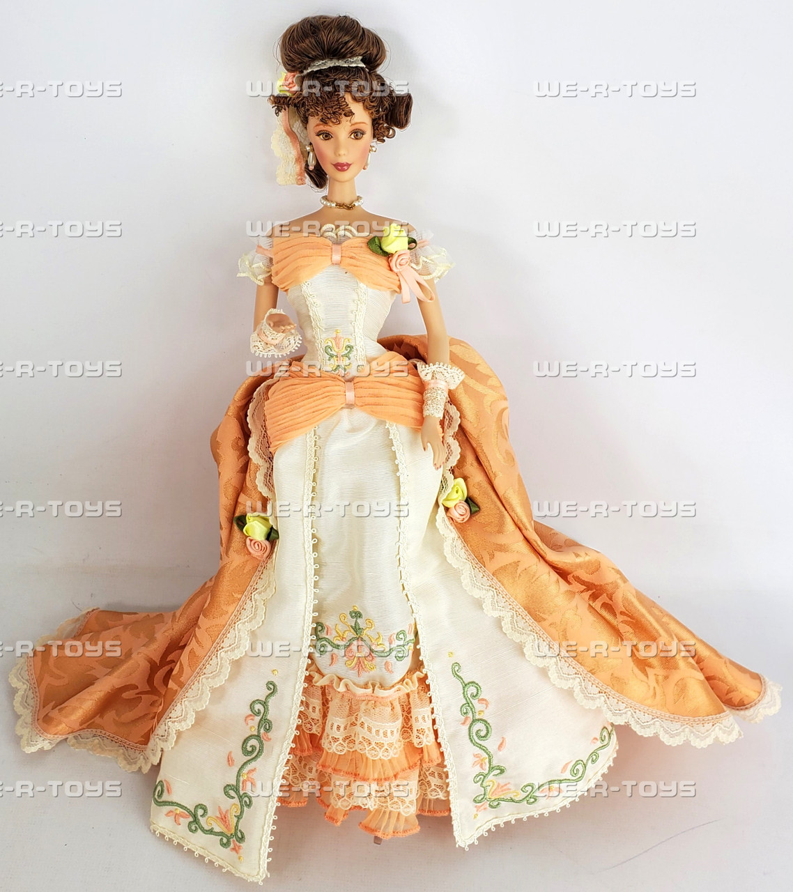 barbie with orange dress Barbie Fashion Doll #182 Orange Dress