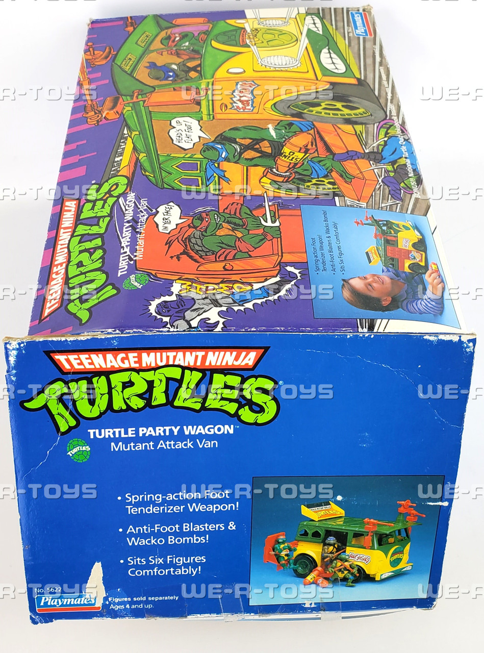 TMNT Turtle Party Wagon Mutant Attack Van 1989 Playmates Toys