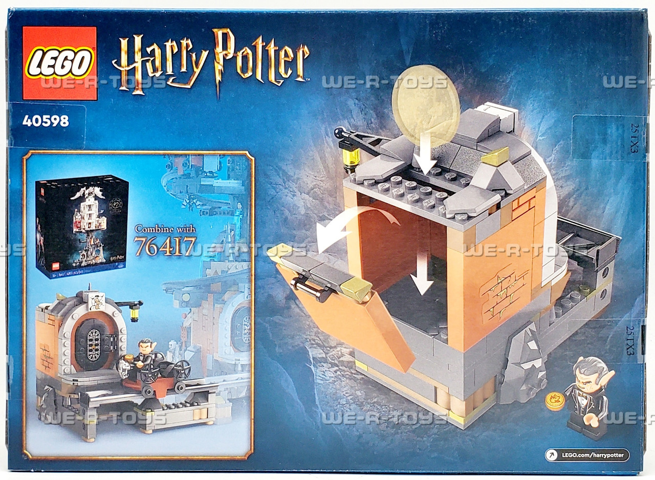 LEGO Harry Potter Gringotts Vault 212 Piece Building Set 40598