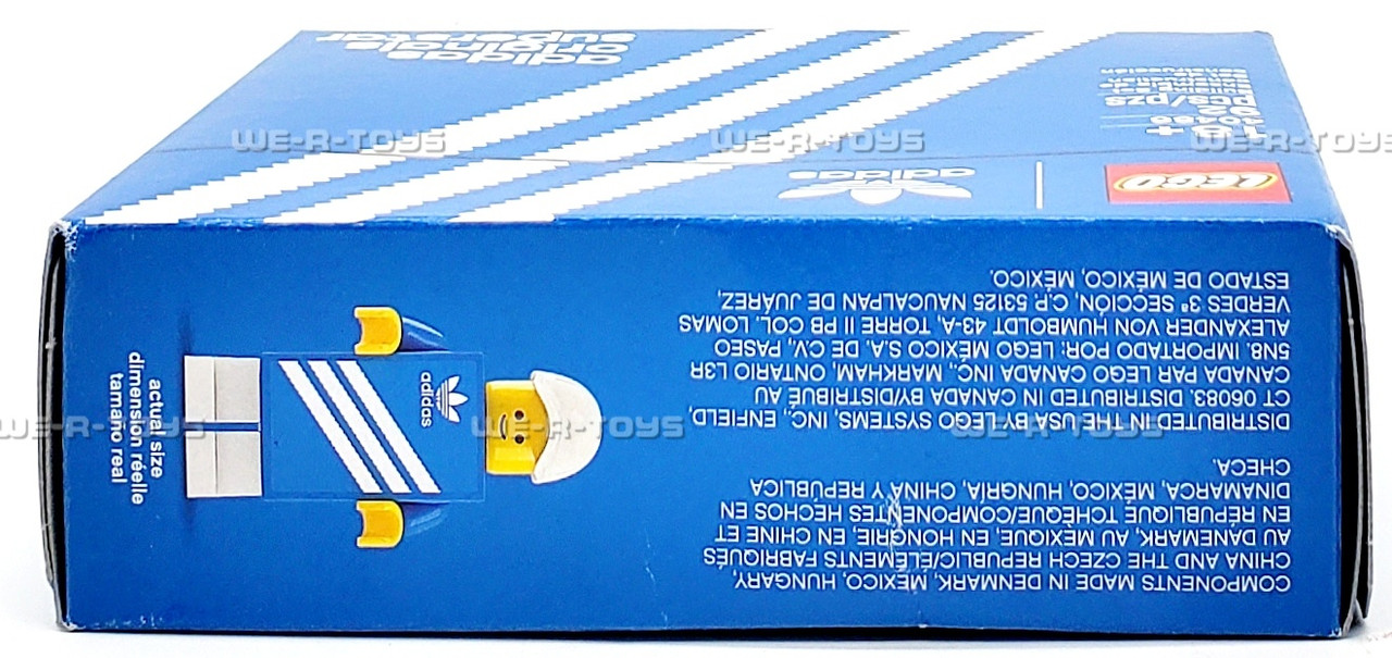 LEGO Adidas Originals Superstar Mini 92 pcs Building Set 40486