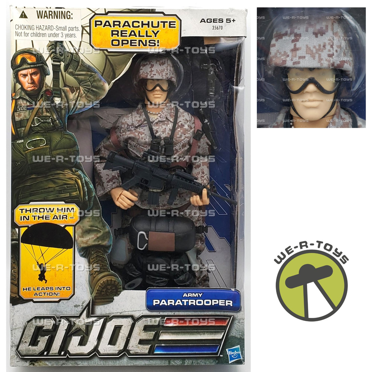 G.I. Joe Ultimate 12 Inch Army Paratrooper Action Figure 2011