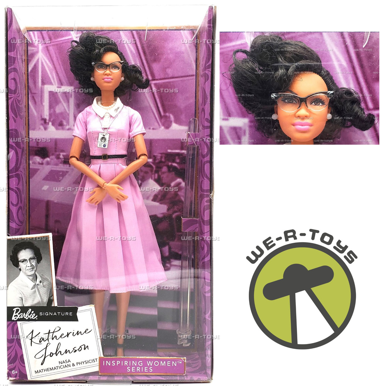 Katherine Johnson Barbie Signature Doll Inspiring Women Series