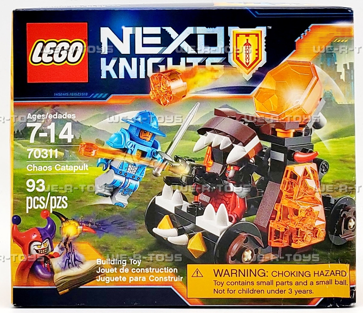 LEGO Nexo Knights Chaos Catapult 93 Piece Building Kit 70311 - We