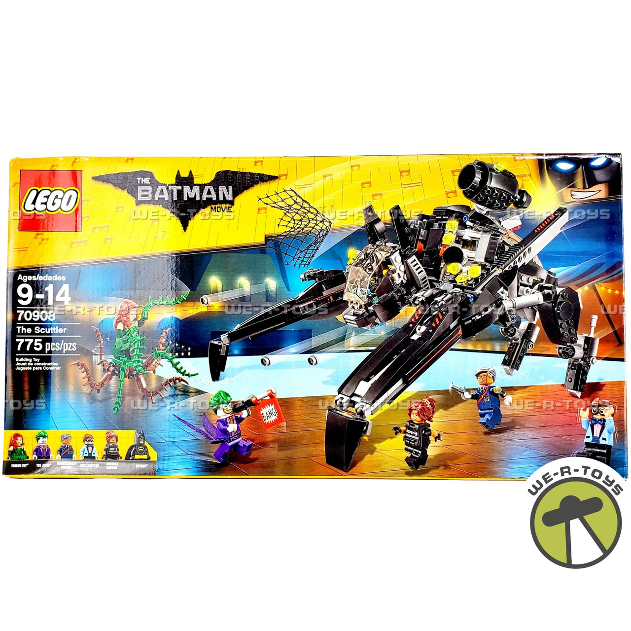 LEGO The Batman Movie The Scuttler 775 Piece Building Set 70908
